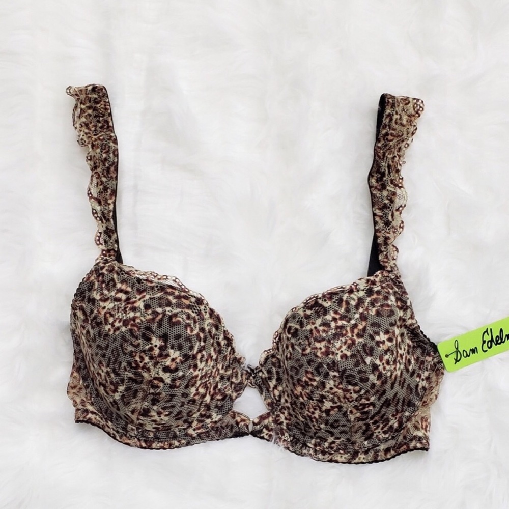Brand New Sam Edelman Cheetah lace convertible bra - Picture 3 of 4
